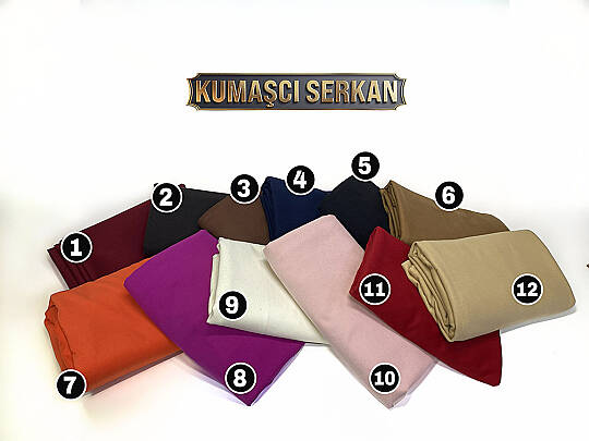 12 Renk Kaşe Kumaş - 3