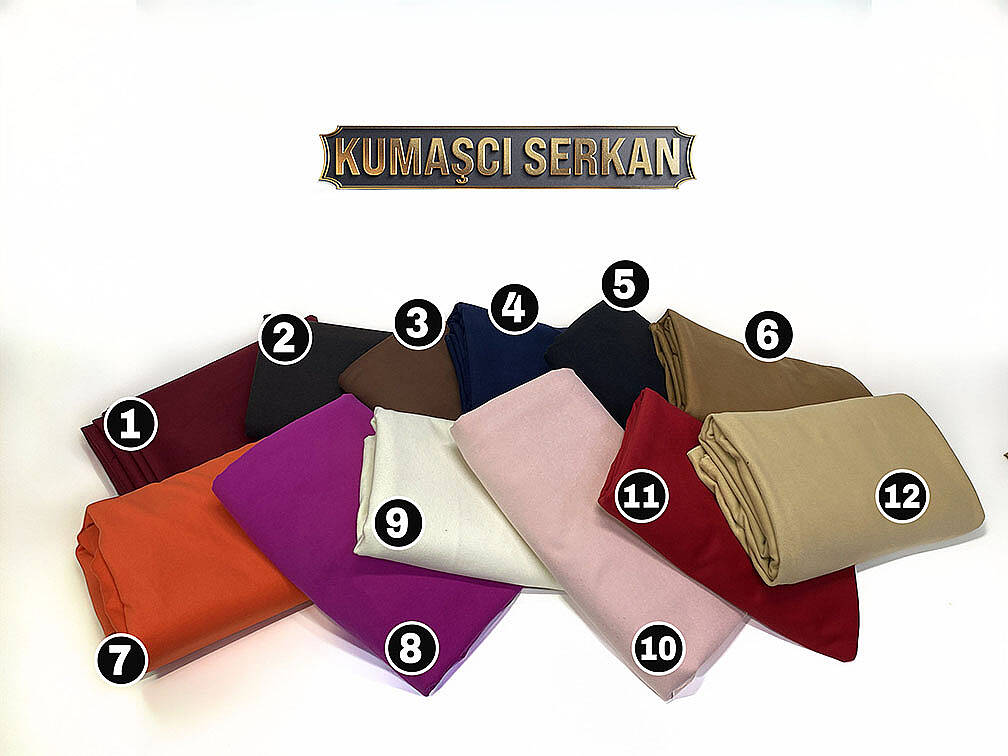 12 Renk Kaşe Kumaş - 3
