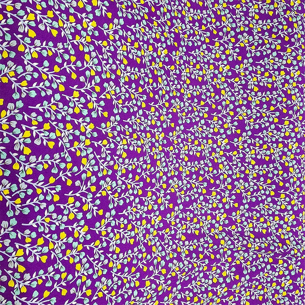 Çıtır Desenli %100 Pamuklu Viskon Kumaş - En 150cm - Limon Bahçesi - 2