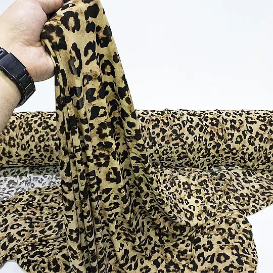 Leopar Desenli Likralı Sandy - 2