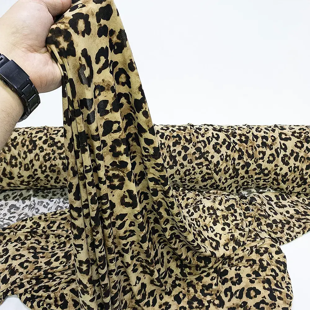 Leopar Desenli Likralı Sandy - 2