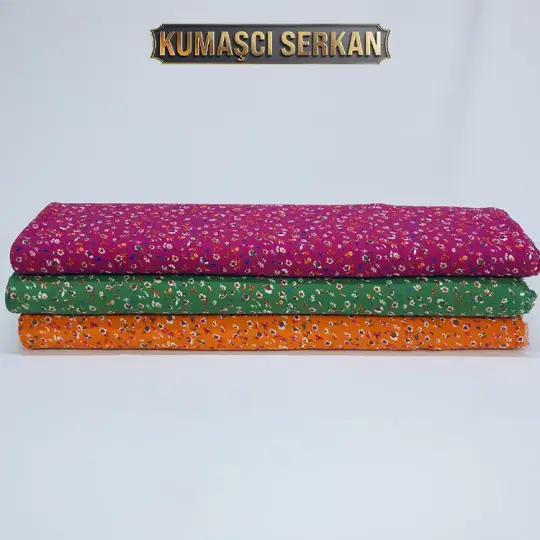 Viskon Kumaş - %100 Pamuk - 3 Renk Seçeneği