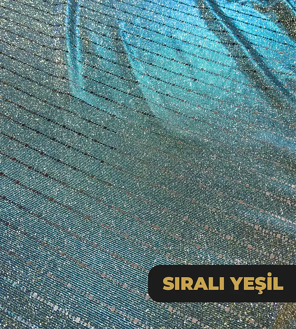 Simli Aynalı Buzzy Kumaş - 20